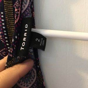 Torrid 2x cotton skater dress